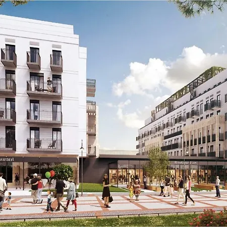 Апартаменты Usedom-apartment Meerblick Im Baltic Park Fort